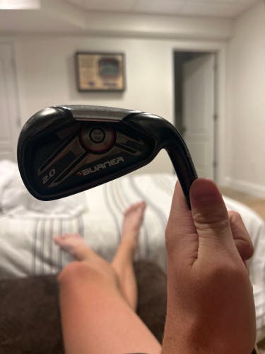 Men's 2010 TaylorMade 3 iron Burner 2.0 Right Handed Stiff Flex Steel Shaft (Used)