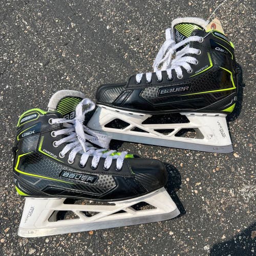 Senior Bauer GSX Hockey Goalie Skates | Size 8 EE