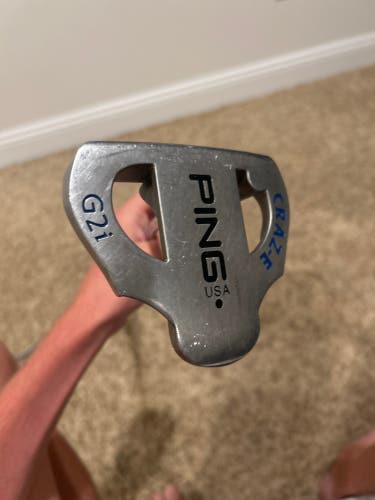 Silver Men's 2004 Ping Belly G2i CRAZ-E Right Handed Putter Uniflex 34.5" (Used)