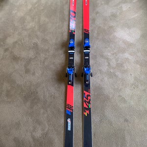 Men's Rossignol 212 cm Racing Hero FIS SG Skis With Bindings (Used)
