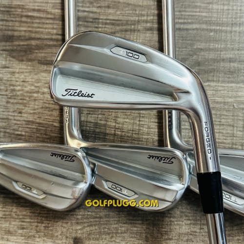 Titleist T100 2021 Iron Set 4-9 / Project X Steel, Extra Stiff Flex (150)