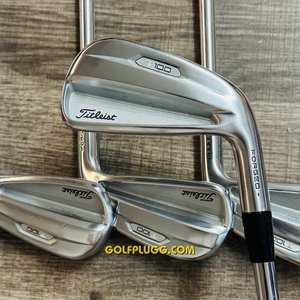 Titleist T100 2021 Iron Set 4-9 / Project X Steel, Extra Stiff Flex (150)