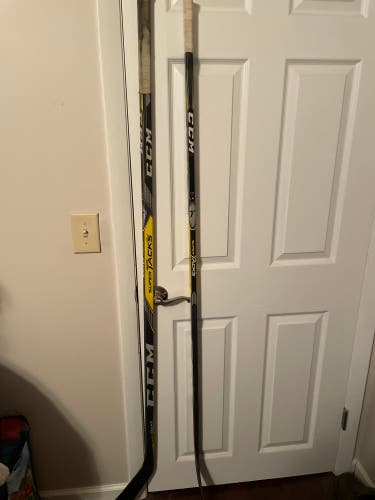 Senior CCM Super Tacks Right Handed Hockey Stick Pro Stock (Used)