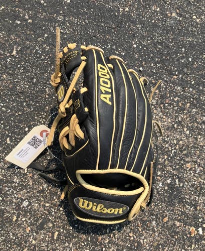 Wilson A1000 RH Infield Baseball Glove 11.5" (Used)