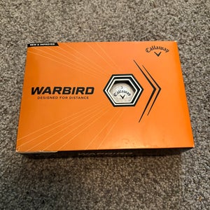 Callaway Warbird Balls 12 Pack (1 Dozen) (New)