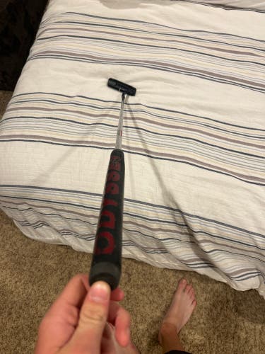 Black Unisex 2021 Odyssey Blade 2021 DFX 1 Right Handed Putter Uniflex 34" (Used)