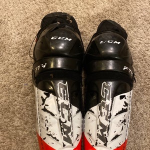 Junior CCM Jetspeed FT4 pro 11" Shin Pads  (Used)