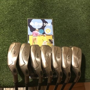 Callaway Fusion Wide Sole Irons Set (4-PW-SW, No 6i) Regular Graphite Shafts