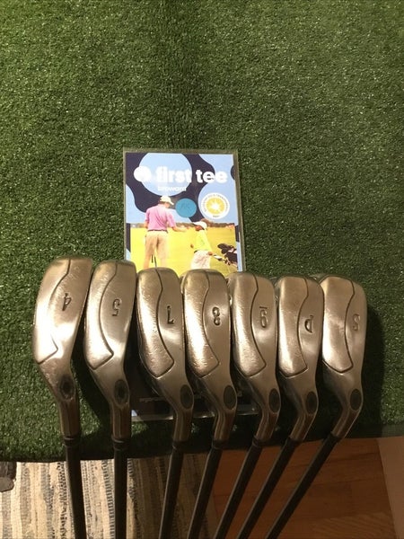 Callaway Fusion Wide Sole Irons Set (4-PW-SW, No 6i) Regular Graphite Shafts