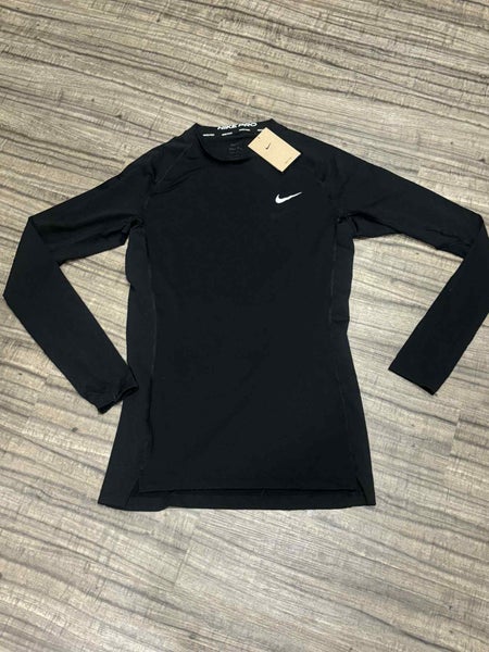 Nike Pro Dri Fit Base Layer Long Sleeve Shirt, Size Adult Large