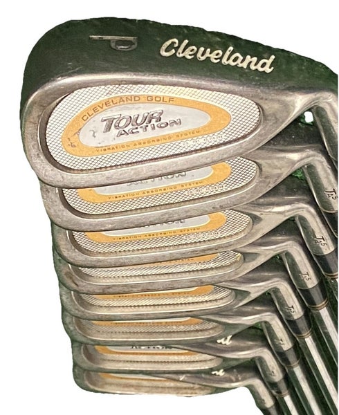 Cleveland TA5 Tour Action Iron Set 3-PW RH Men's Regular Steel 5i 38" New Grips