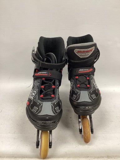 Used Bladerunner ABEC 3 Senior Rec Fitness Skates Black Adjustable 11851-S000035725
