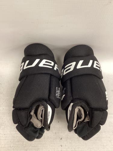 Used Bauer LIL SPORT Youth Gloves Black 9" 11851-S000035687