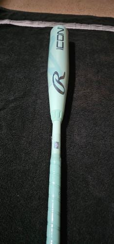 2026 Rawlings Icon Composite USSSA Certified Bat (-10) 19 oz 29" (New)