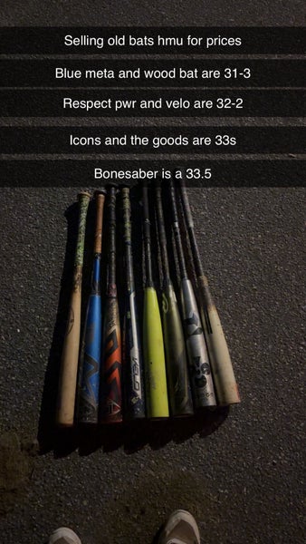 Louisville Slugger BBCOR Certified Bat (-3) 30 oz 33" (Used)