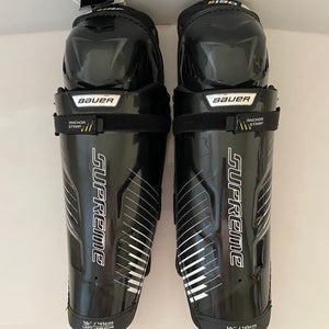 New Senior Bauer Supreme S190 Hockey Shin Pads 16” guards