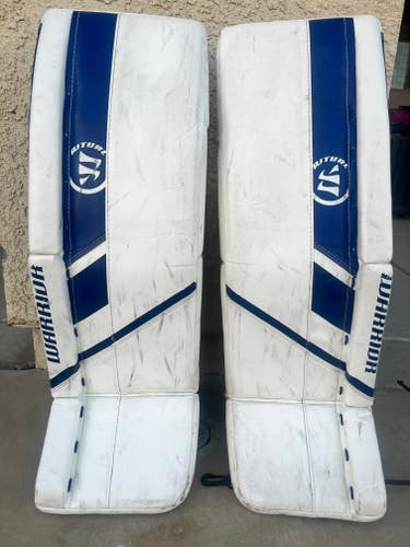28" 2021 Warrior Ritual G5 Goalie Leg Pads (Used)