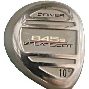 Tommy Armour 845s Great Scot Driver 10* RH GForce Stiff Graphite 44" New Grip HC