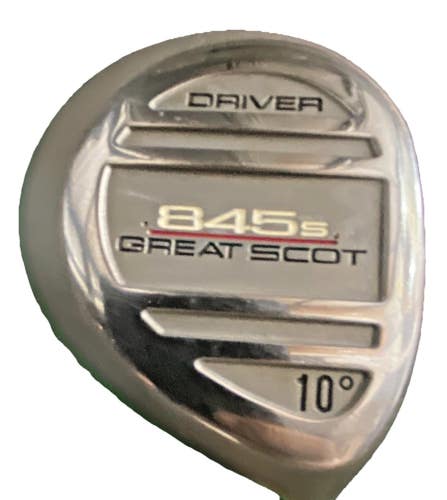 Tommy Armour 845s Great Scot Driver 10* RH GForce Stiff Graphite 44" New Grip HC