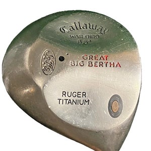 Callaway Great Big Bertha War Bird Ruger Ti Driver 8.5* RH Regular Graphite 44"