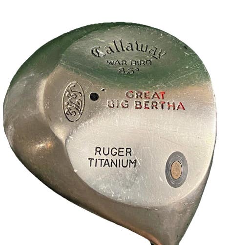 Callaway Great Big Bertha War Bird Ruger Ti Driver 8.5* RH Regular Graphite 44"