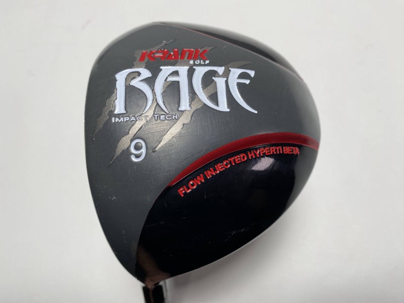 Krank Rage Driver 9* Aldila Authority Regular Graphite Mens LH Midsize Grip