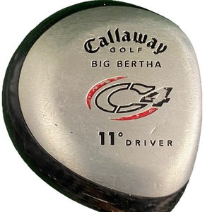 Callaway Big Bertha C4 Driver 11* RH Men's Firm Flex Stiff Graphite 45" New Grip