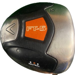 Callaway FT-5 Driver 10* N RH Fujikura Fit-On E Stiff Graphite 44.5" New Grip