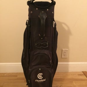 Cleveland Golf Lightweight Cart Bag with 14-way Dividers & Rain Cover