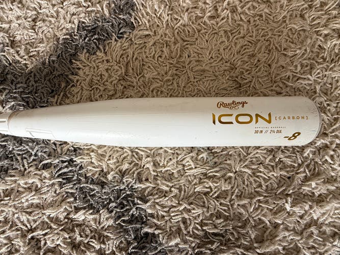 Rawlings Icon Composite Bat (-8) 22 oz 30" (Used)
