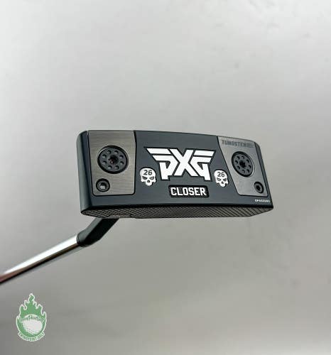 Used Right Handed PXG Battle Ready Closer 35.5" Putter Steel Golf Club