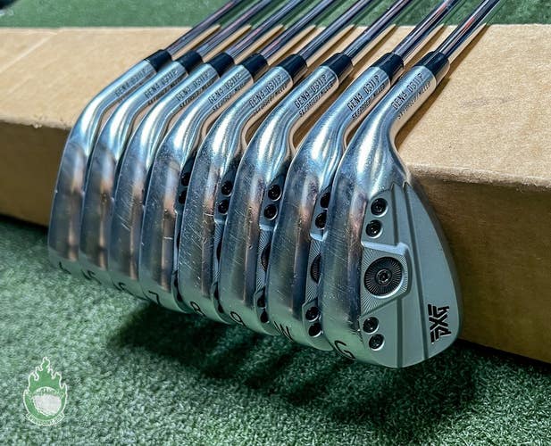 Used RH PXG 0311P Forged Gen 4 Irons 4-PW/GW Elevate Tour Stiff Steel Golf Set