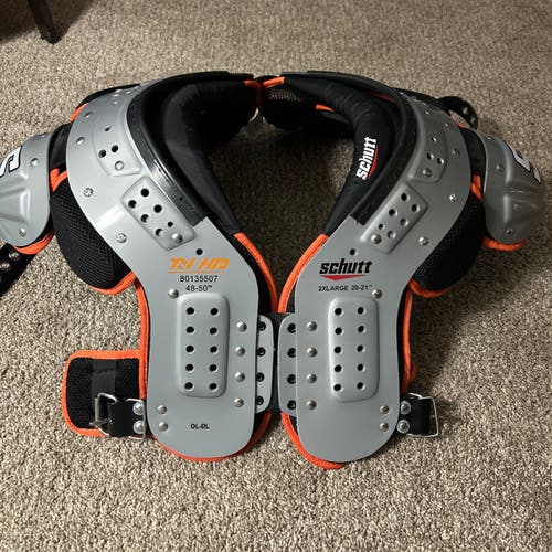 Schutt XV HD VARSITY OLDL Shoulder Pads Adult 2XL 20-21” 48-50”