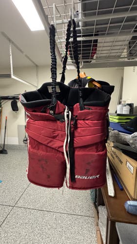 Bauer Pro Goalie Pants –  Size XL (Pro Return) w/ Eco Suspenders
