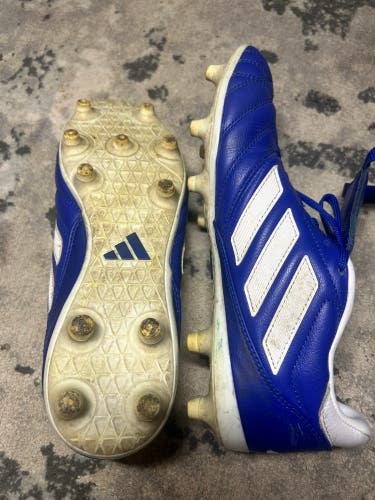 Blue Men's Size M 6.5 (W 7.5) Adidas Copa Indoor Cleats (Used)