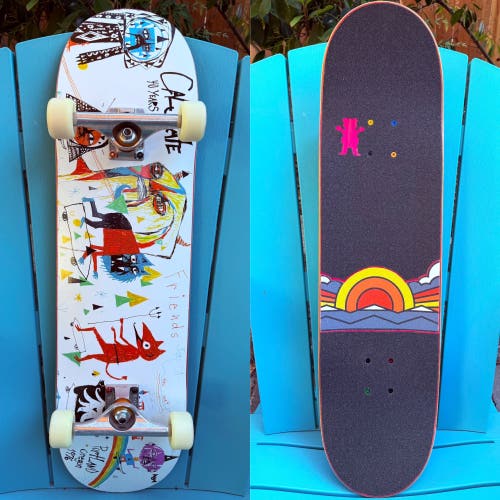 Cal Skate Board Shop Jesse Reno Complete Skateboard 8.5 Independent 149 Trucks