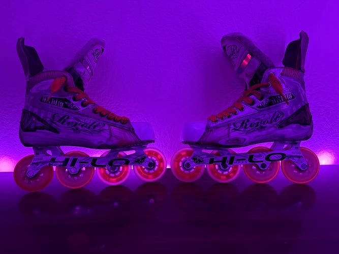 Mission Mission Axiom T10 Revolt Hockey Skates Regular Width 7.5 (Used)