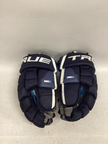 Used True XC9 Junior Gloves Navy Blue 11" 11851-S000035675