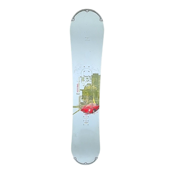 Rossignol Accelerator Sportscar Blank Snowboard 140cm Grey/Orange