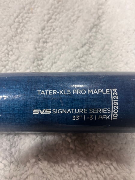 Tater Bat - Baseball Bat, Tater XL5, Pro Maple, Signature Series, 33", 2 5/8" barrel, Drop 3