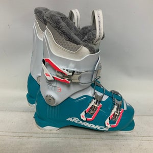 Used Nordica SPEED MACHINE 3 Girls DH Ski Boot White 210 MP - J02 11823-S000033267