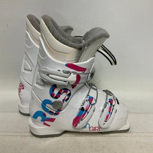Used Rossignol FUN GIRL Girls DH Ski Boot White 195 MP - Y13 11823-S000033266