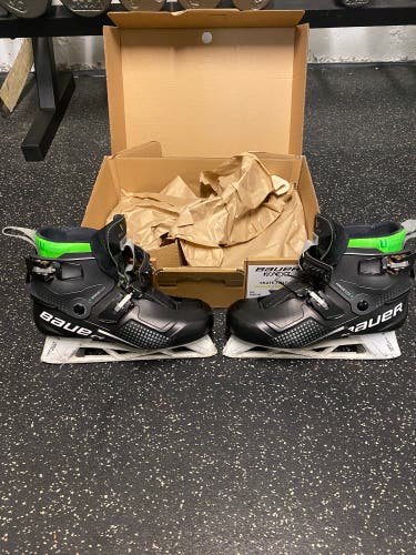 ***PRICED TO SELL*** Bauer Konekt Hockey Goalie Skates Regular Width 9 (Used)