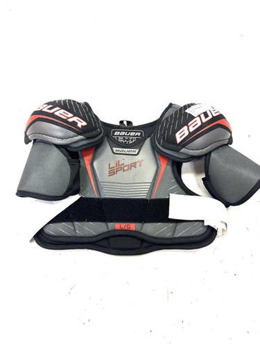 Used Bauer LIL SPORT Junior Shoulder Pads LG 11860-S000295511