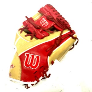Used Wilson A500 BB/SB Glove RH Throw Brown 11" 11860-S000295489