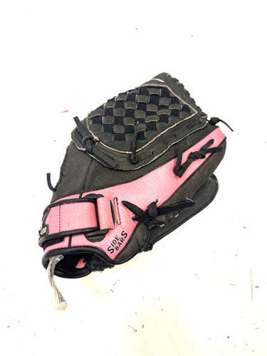 Used Mizuno PROSPECT RH Throw Fastpitch Gloves Black 11" 11860-C000295473