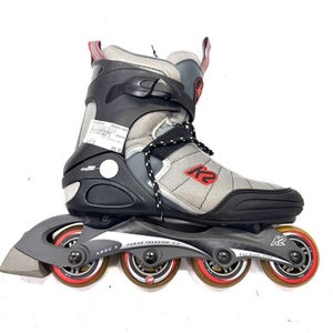 Used K2 EXOTECH ABEC 5 Senior Rec Fitness Skates Grey Senior 10 11860-C000295469