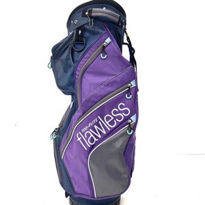 Used Top Flite FLAWLESS Womens Cart Bag Purple 11860-C000295461
