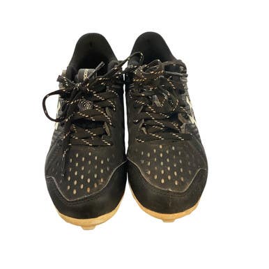 Used Under Armour BASEBALL CLEAT BB/SB Cleats Black Youth 12.0 11479-S000400616