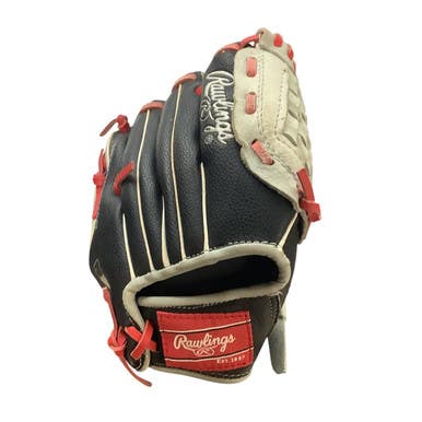 Used Rawlings MIKE TROUT MODEL BB/SB Glove RH Throw Grey 9 1/2" 11479-S000400615